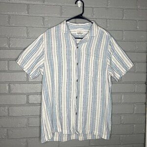 Men's Jeremiah American Legacy Striped Collar Button Down Shirt